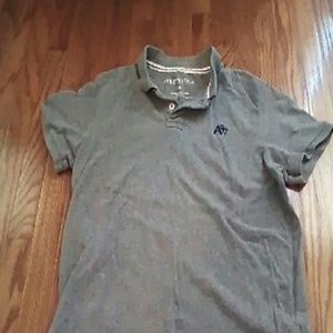 Gray polo shirt size Large